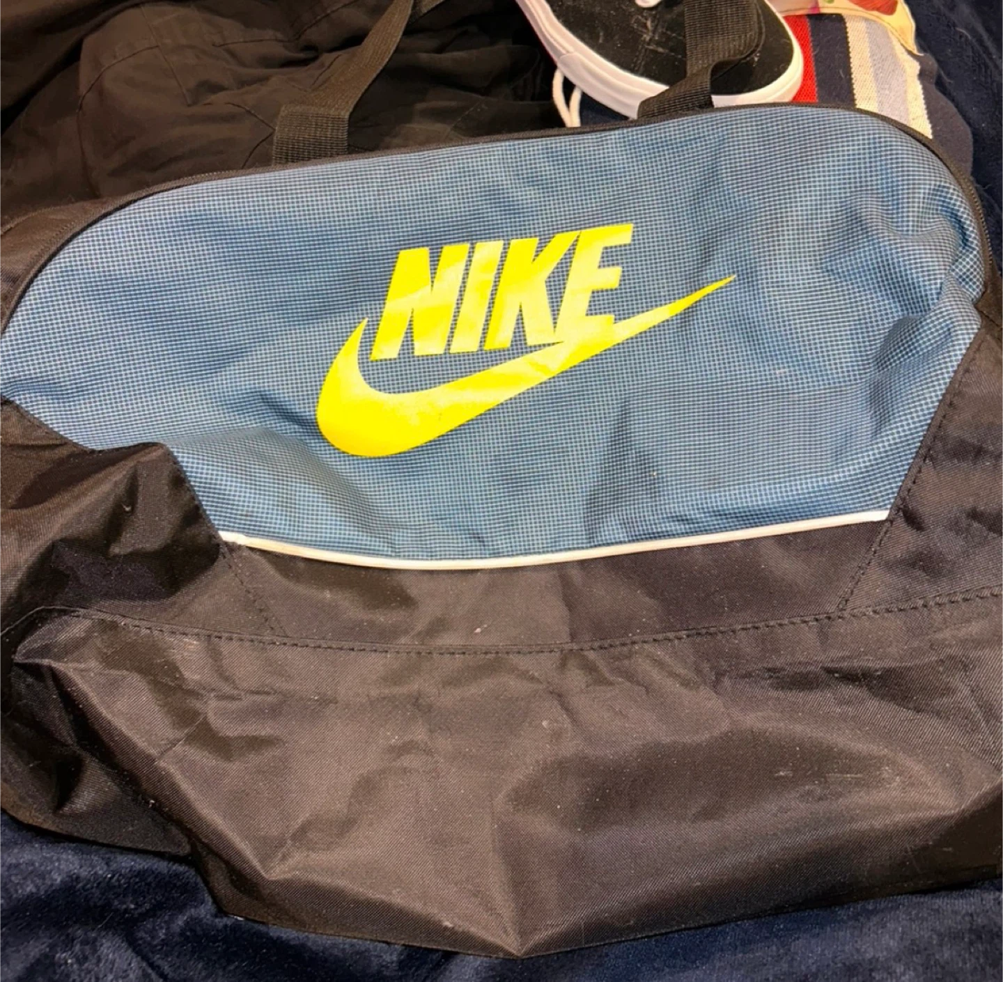 Nike Duffle Bag - Blue & Black