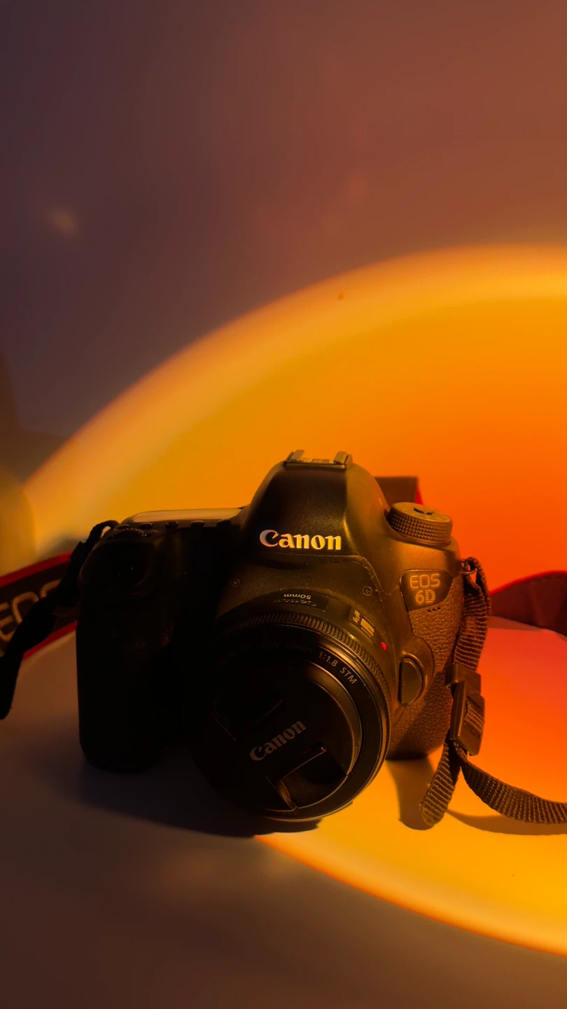 Canon EOS 6D Camera with EF 50mm f/1.8 STM Lens