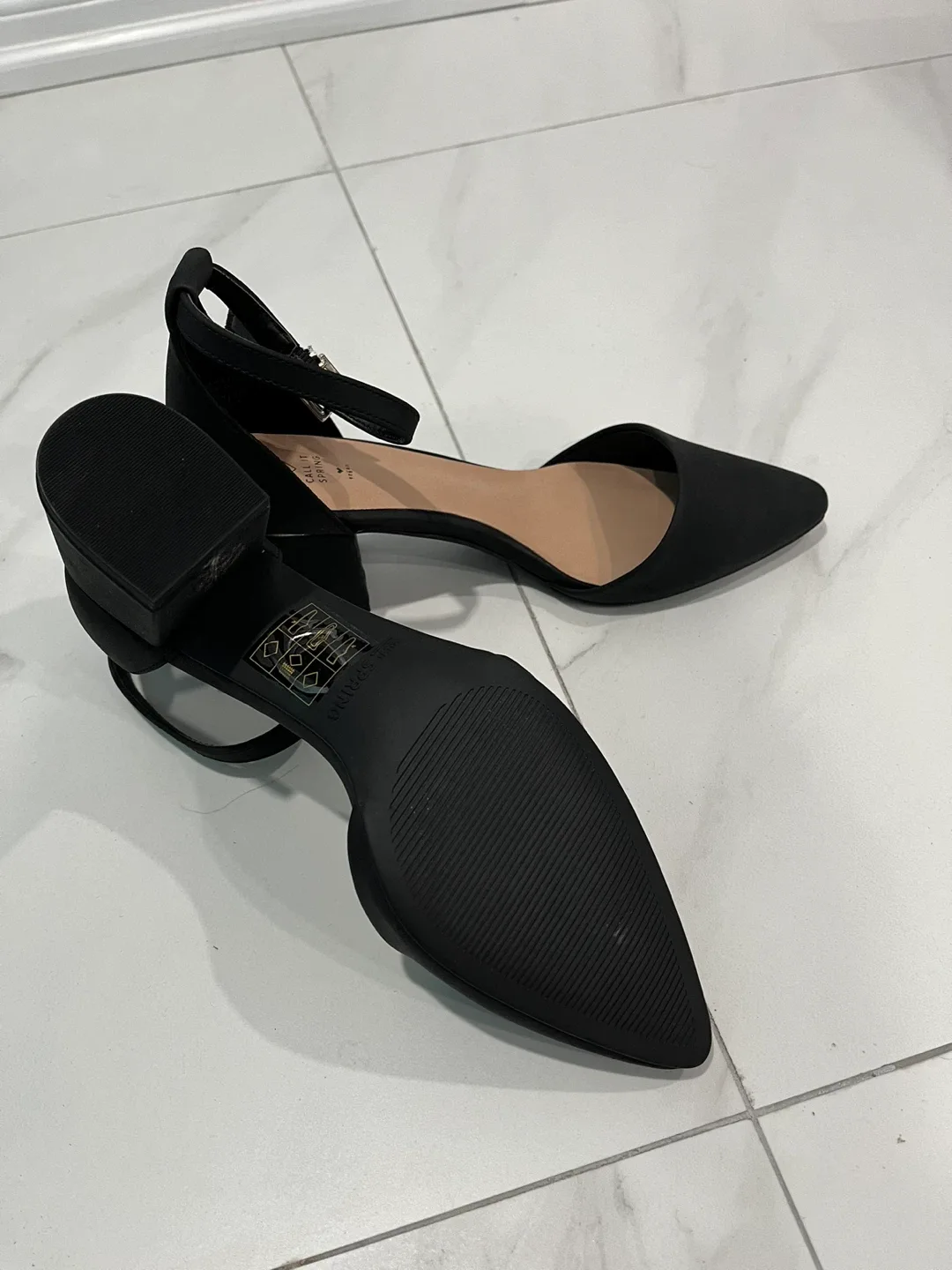 Call It Spring Black Heels image indicator(3)