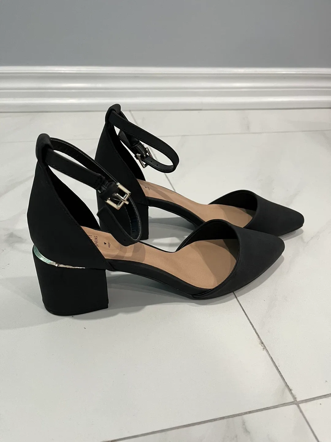 Call It Spring Black Heels image indicator(2)