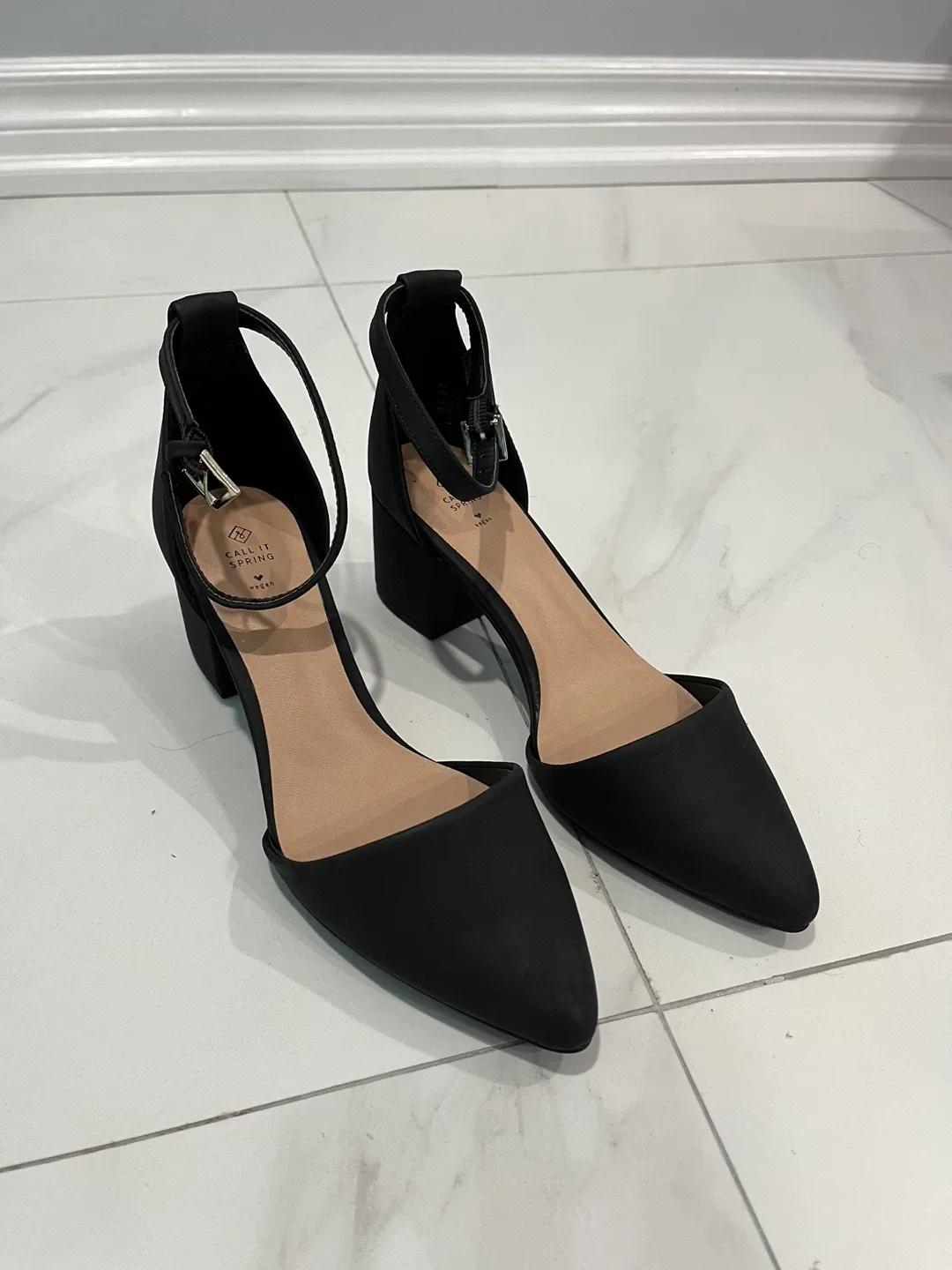 Call It Spring Black Heels thumbnail