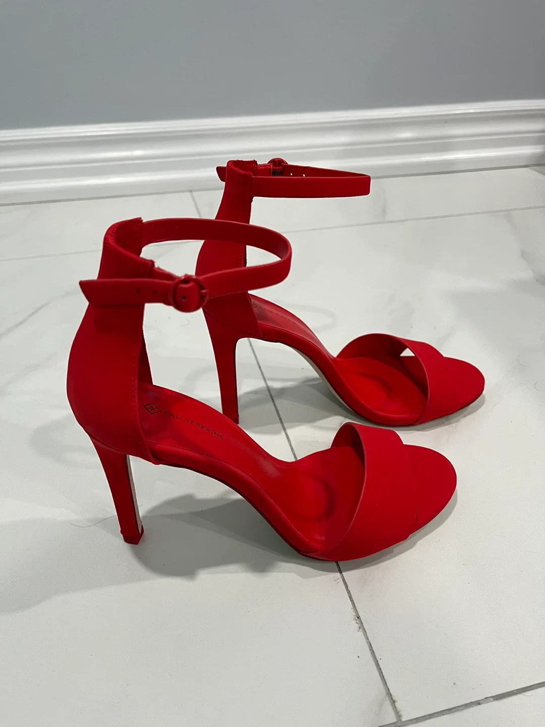 Call It Spring Red Heels - Size 6.5 image indicator(2)