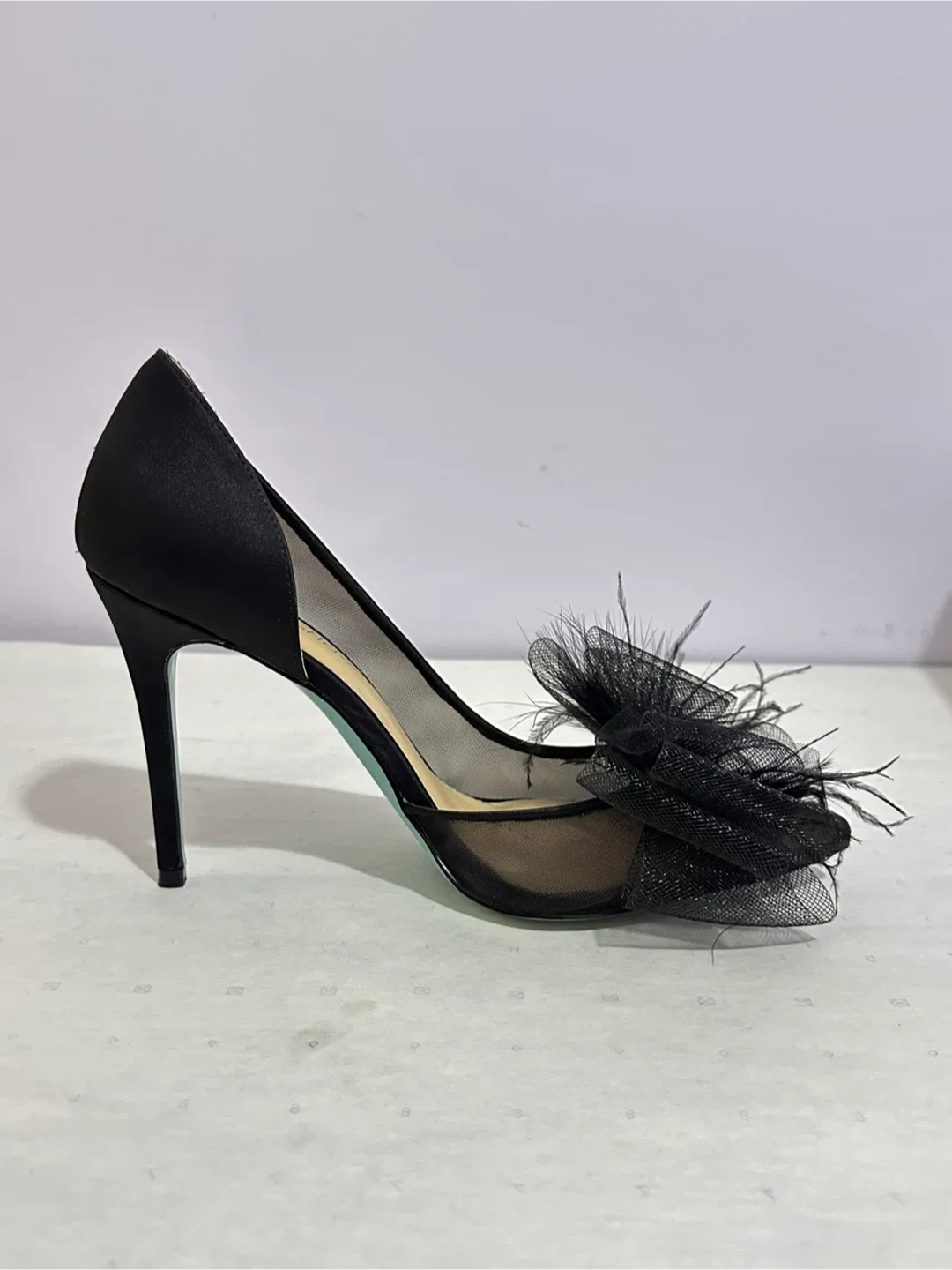 Betsey Johnson Black Heels, Size 9.5 image indicator(3)