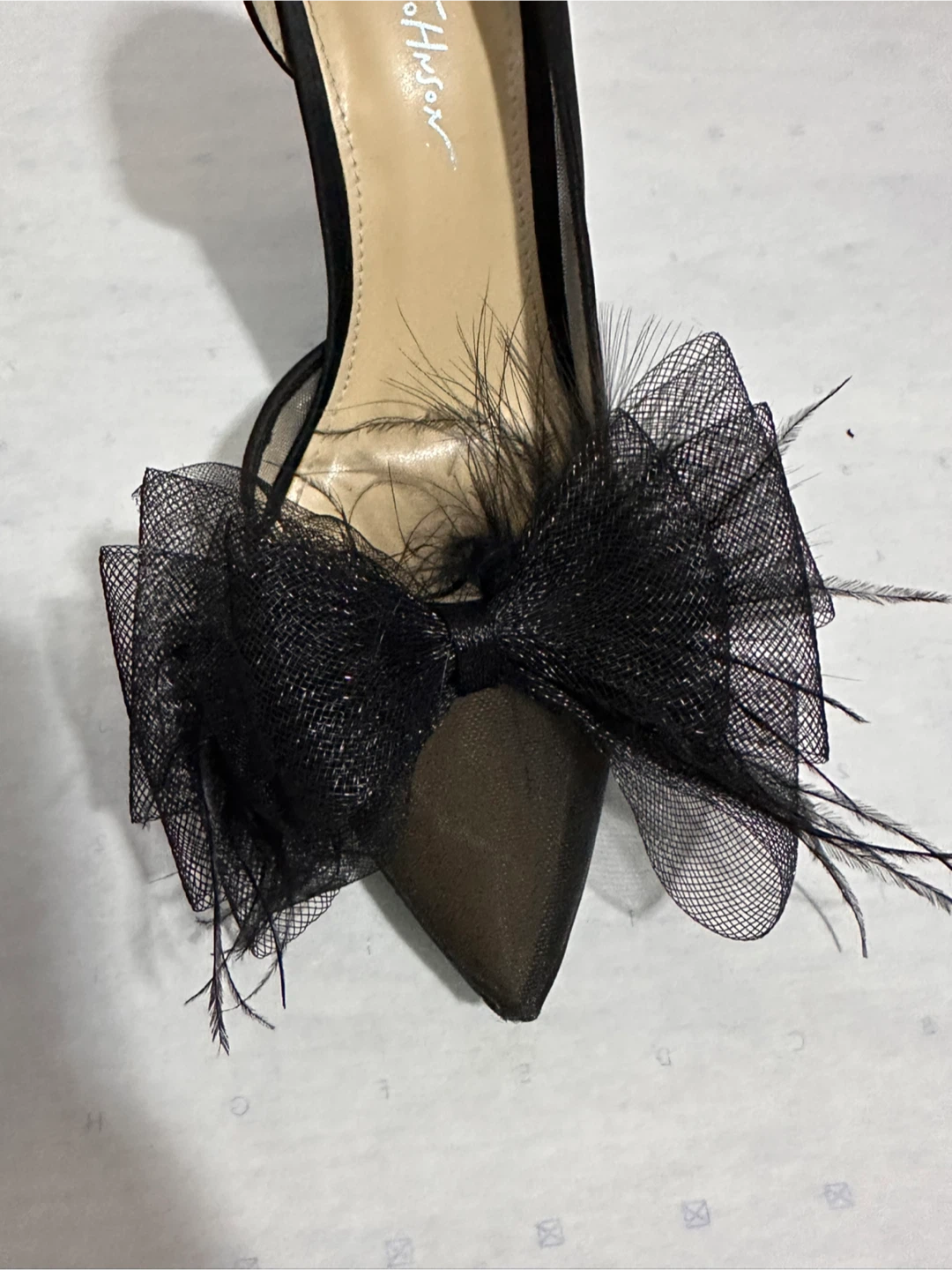 Betsey Johnson Black Heels, Size 9.5 - photo 2