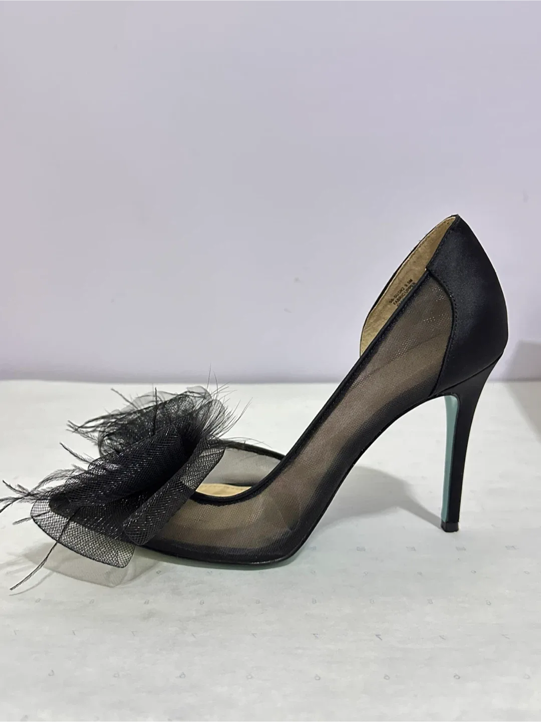 Betsey Johnson Black Heels, Size 9.5 image indicator(4)