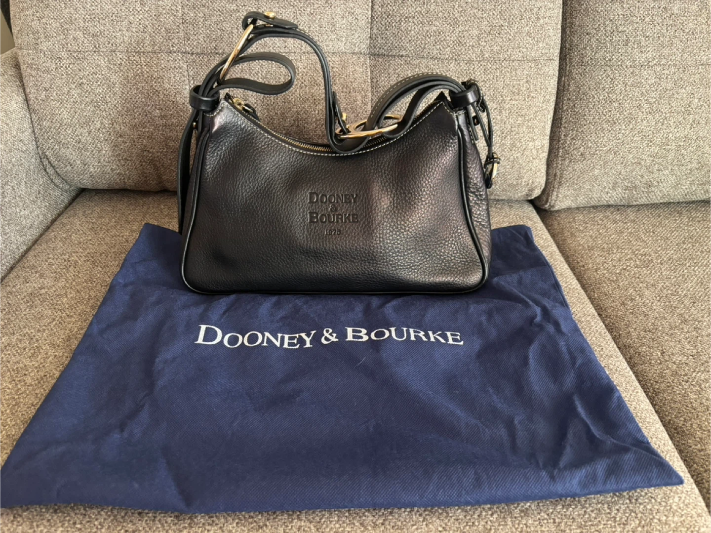 Dooney & Bourke Black Leather Handbag
