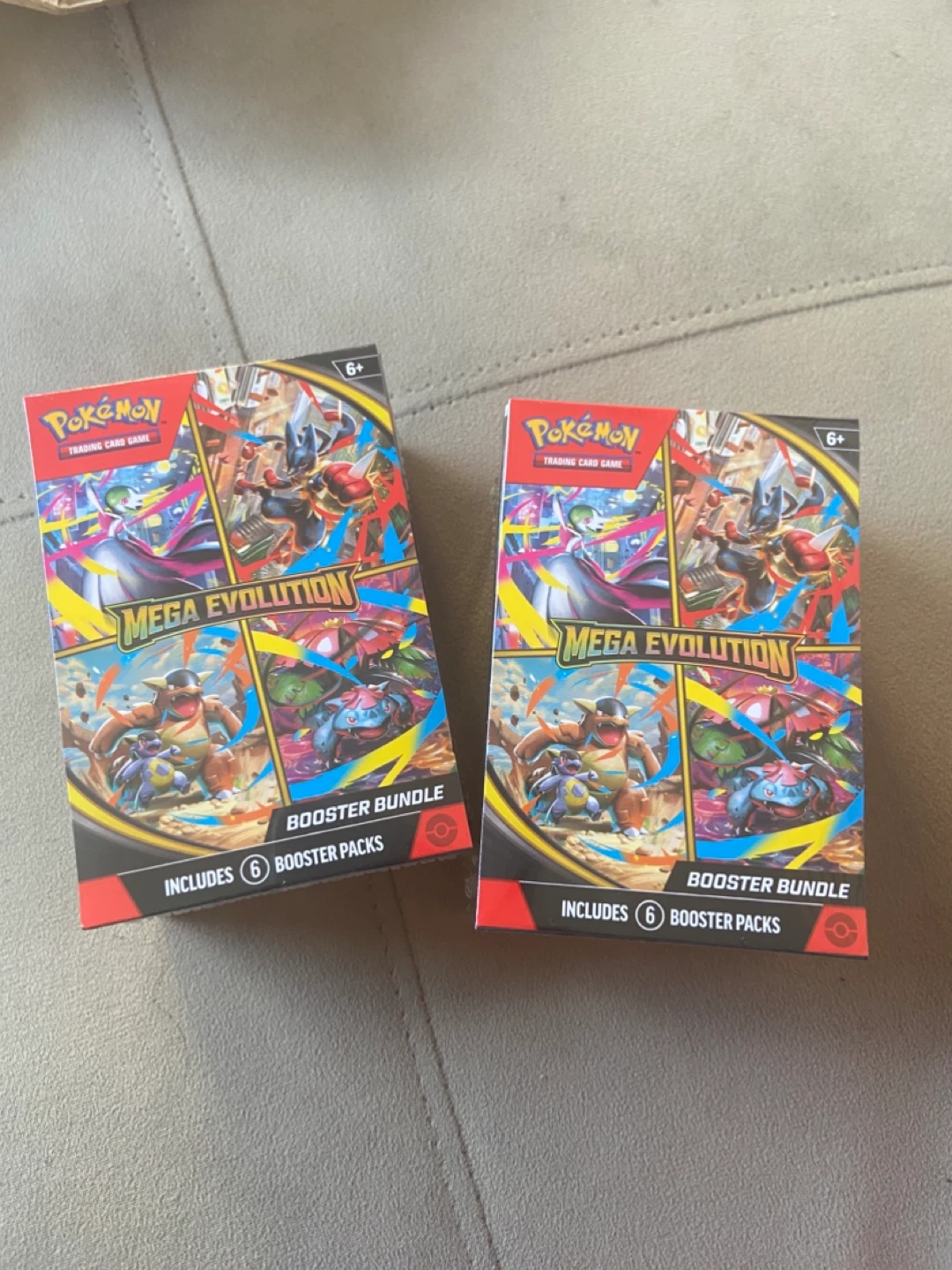 New Pokémon TCG Mega Evolution Booster Bundle (6 Packs)