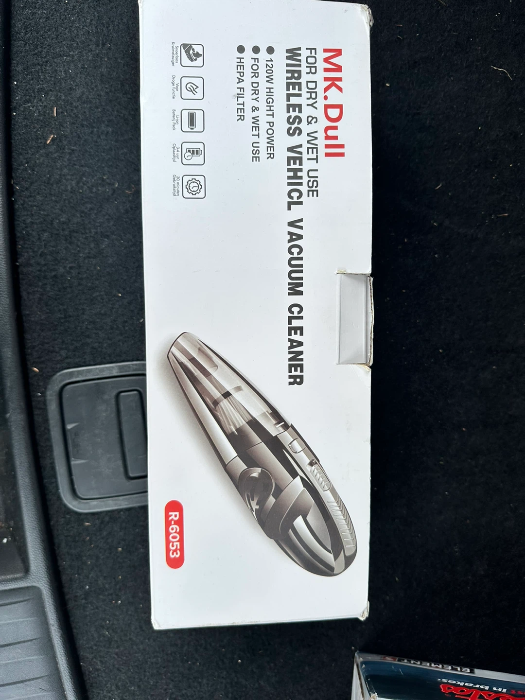 MK.Dull Wireless Vehicle Vacuum Cleaner - Like New! - photo 2