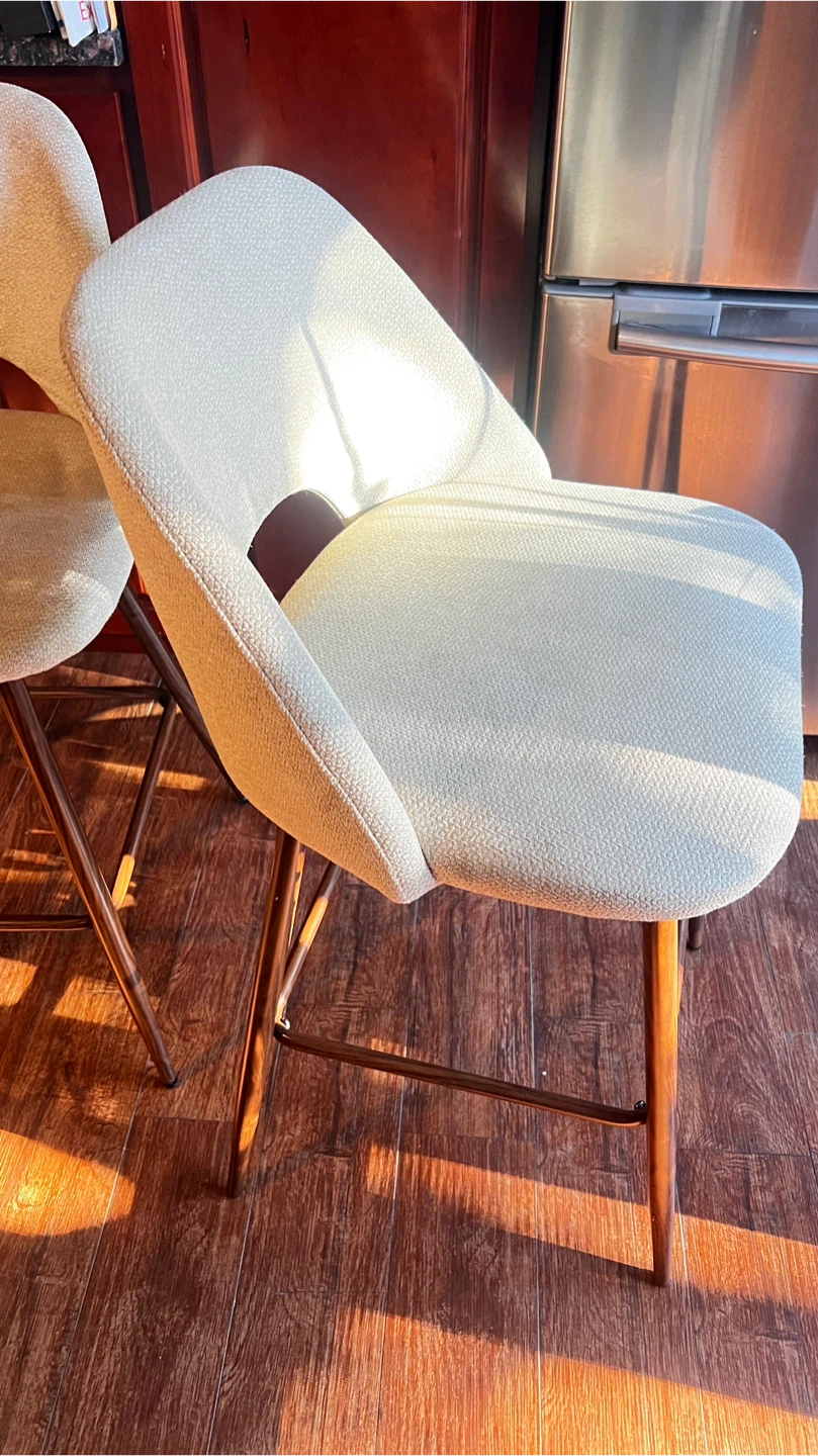 Set of 2 Counter Height Bar Stools - photo 4
