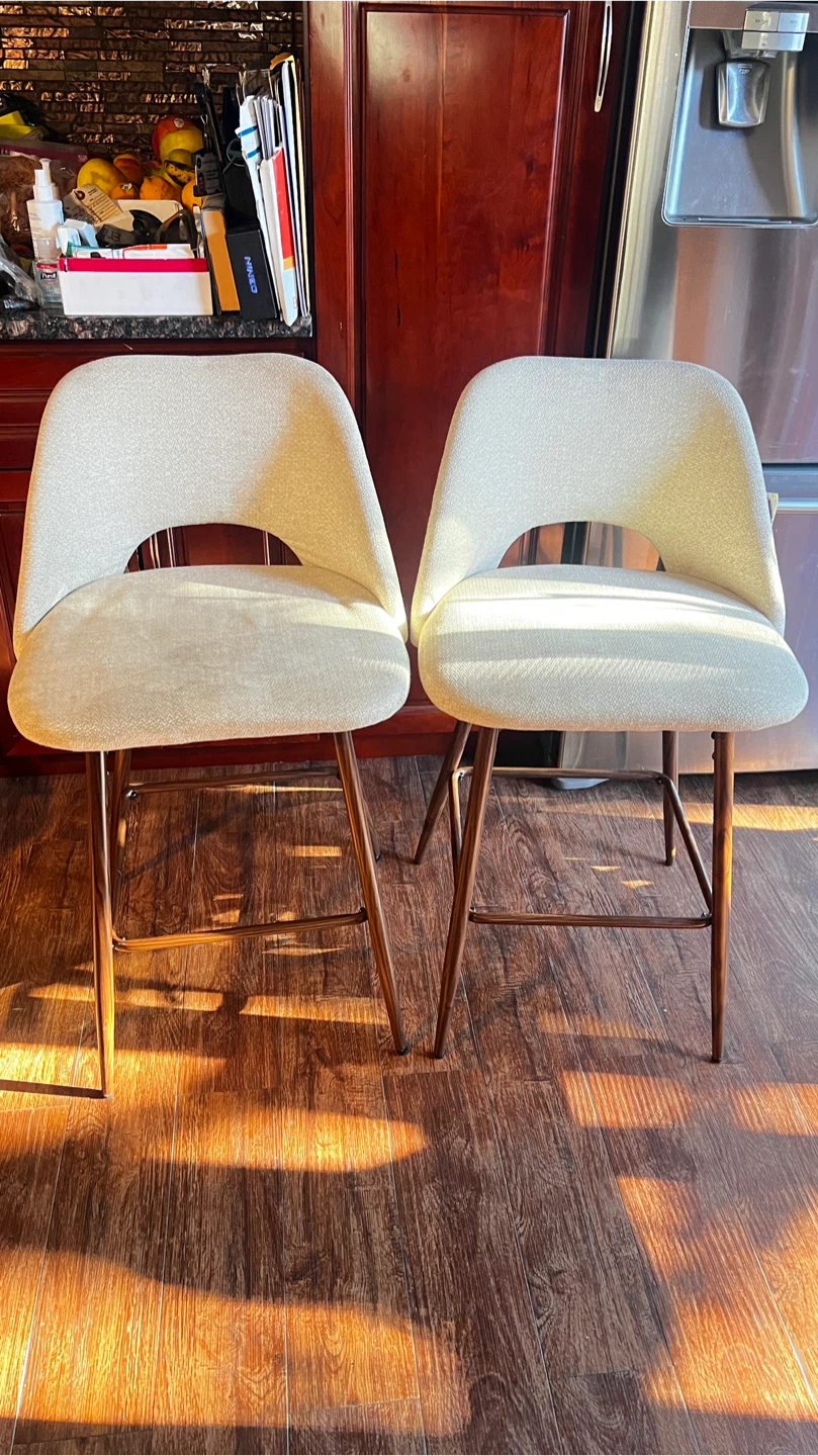 Set of 2 Counter Height Bar Stools