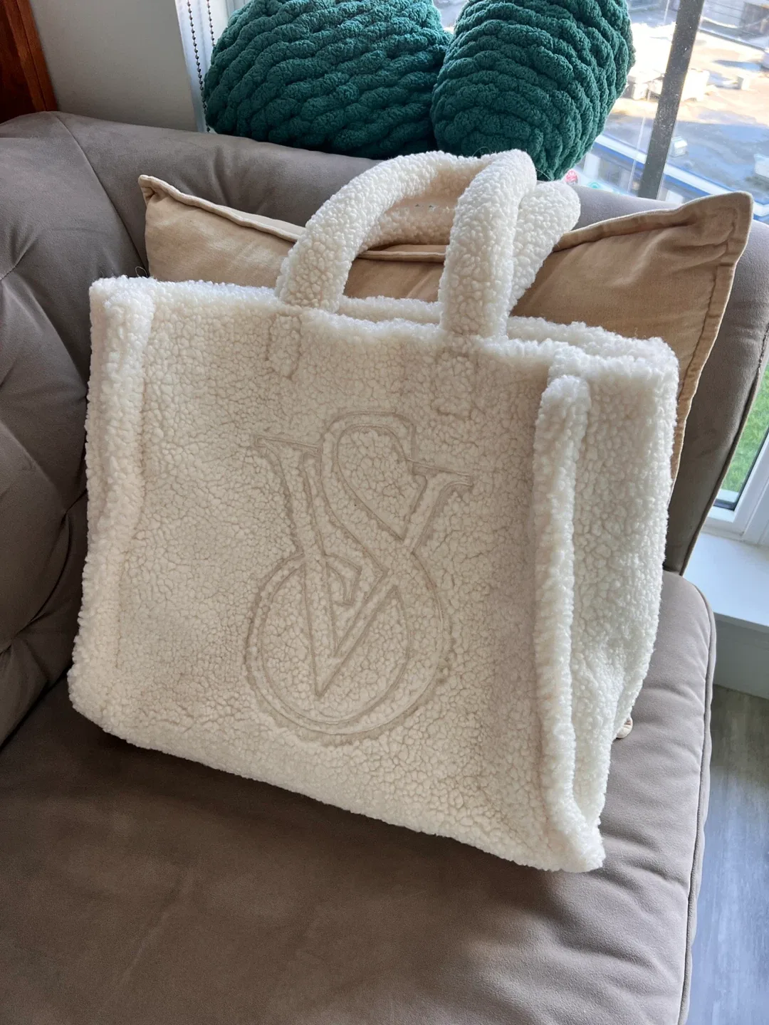 Victoria's Secret Sherpa Tote Bag