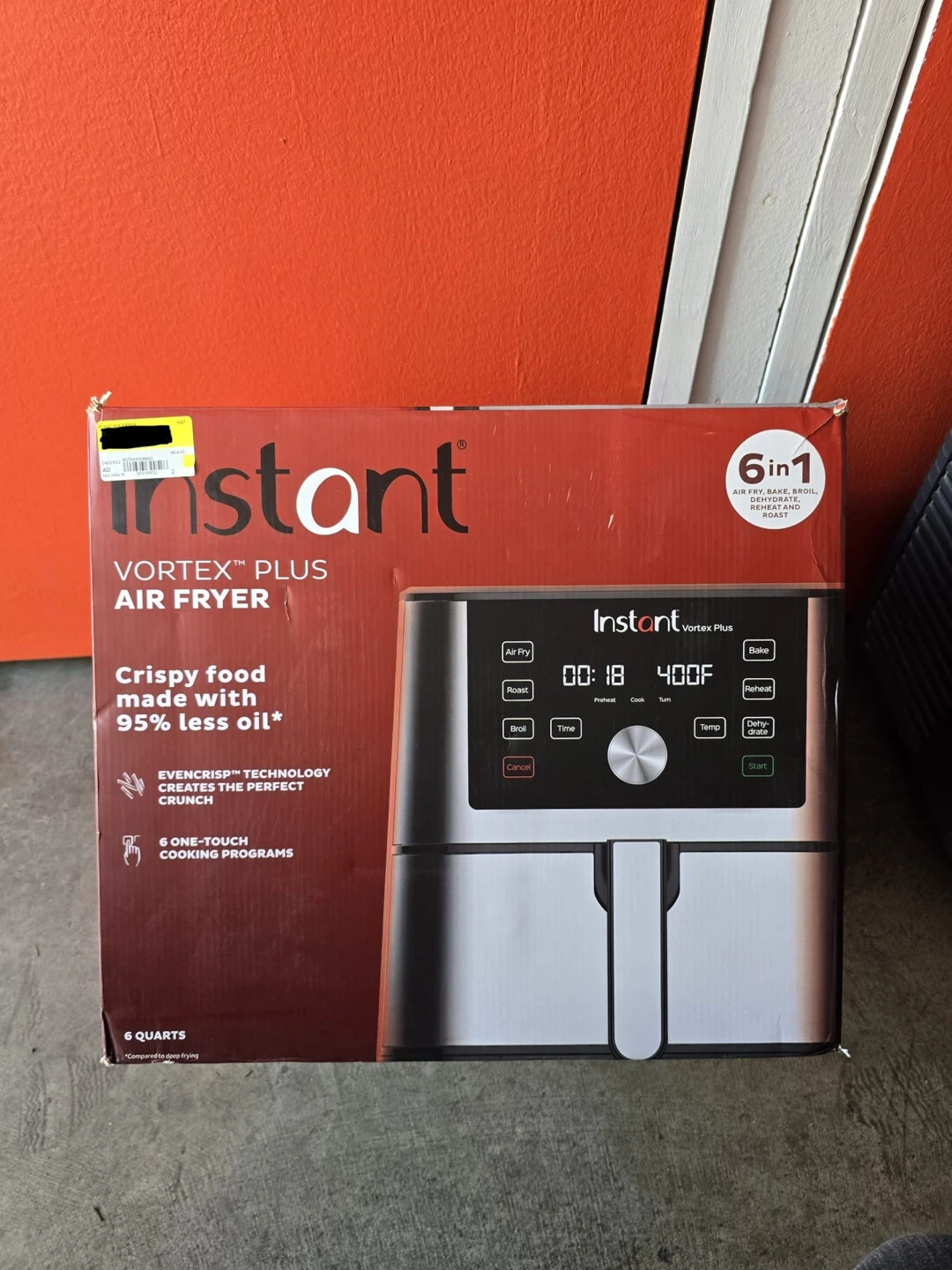 Instant Vortex Plus 6-Quart Air Fryer - Like New! - photo 2