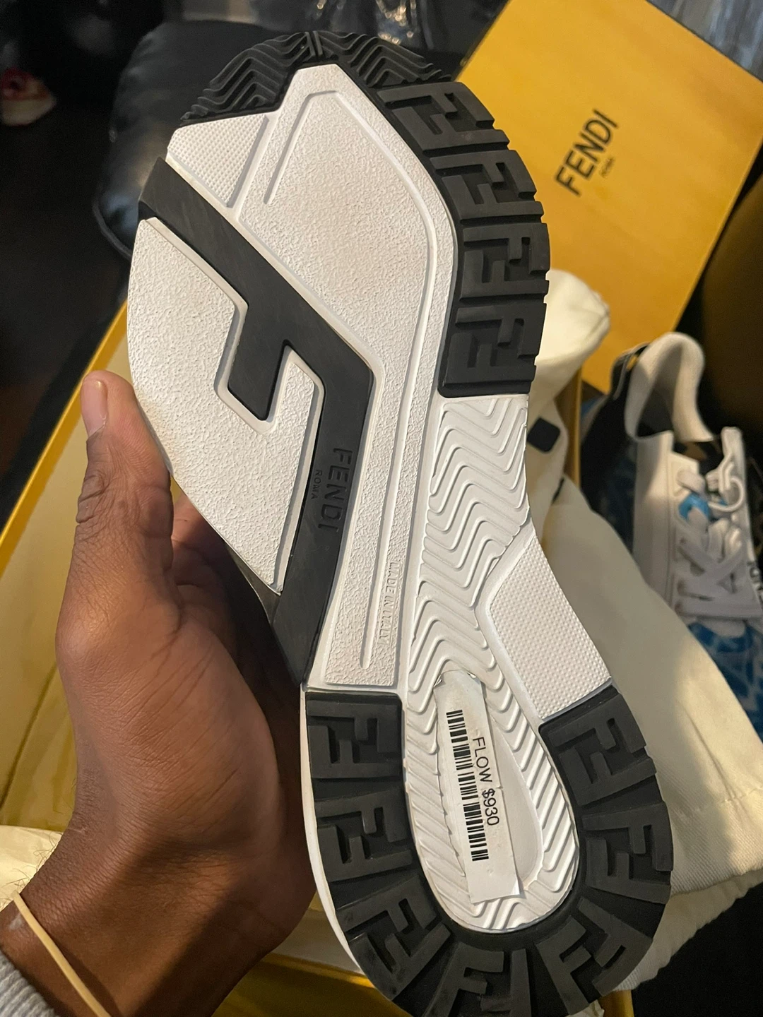 Fendi Flow Sneakers - Blue/White - photo 5