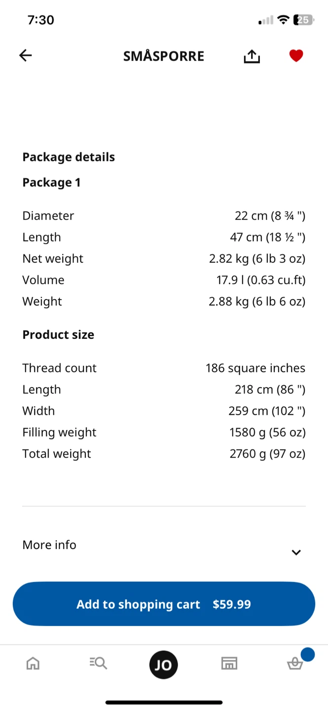 IKEA SMÅSPORRE Duvet - King Size - photo 5