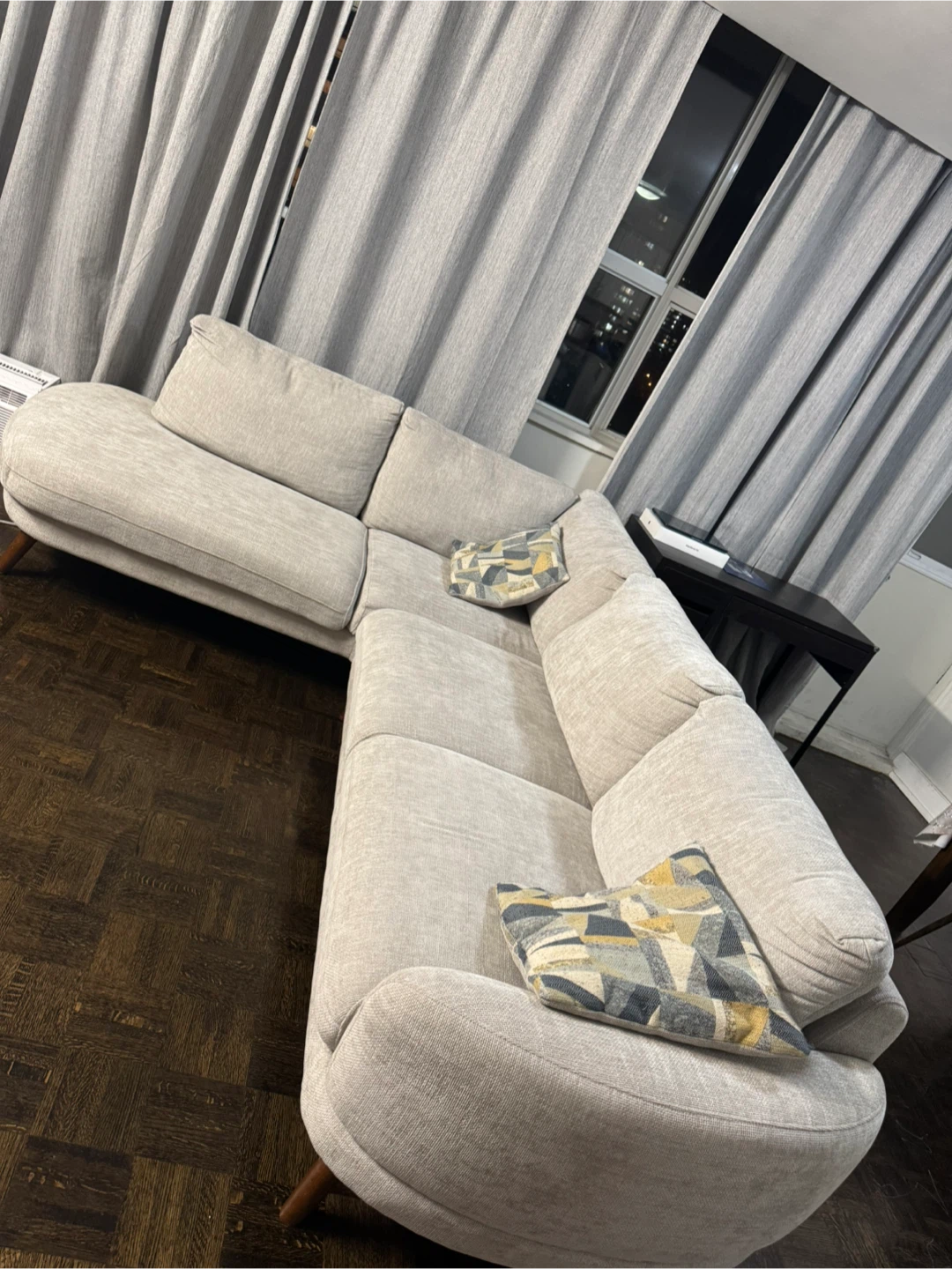 Beige Sectional Sofa