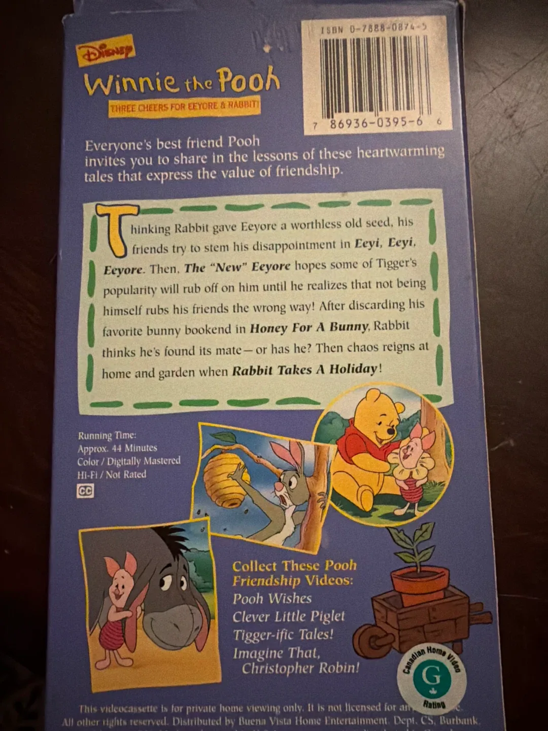 Disney Winnie the Pooh VHS Tape image indicator(2)