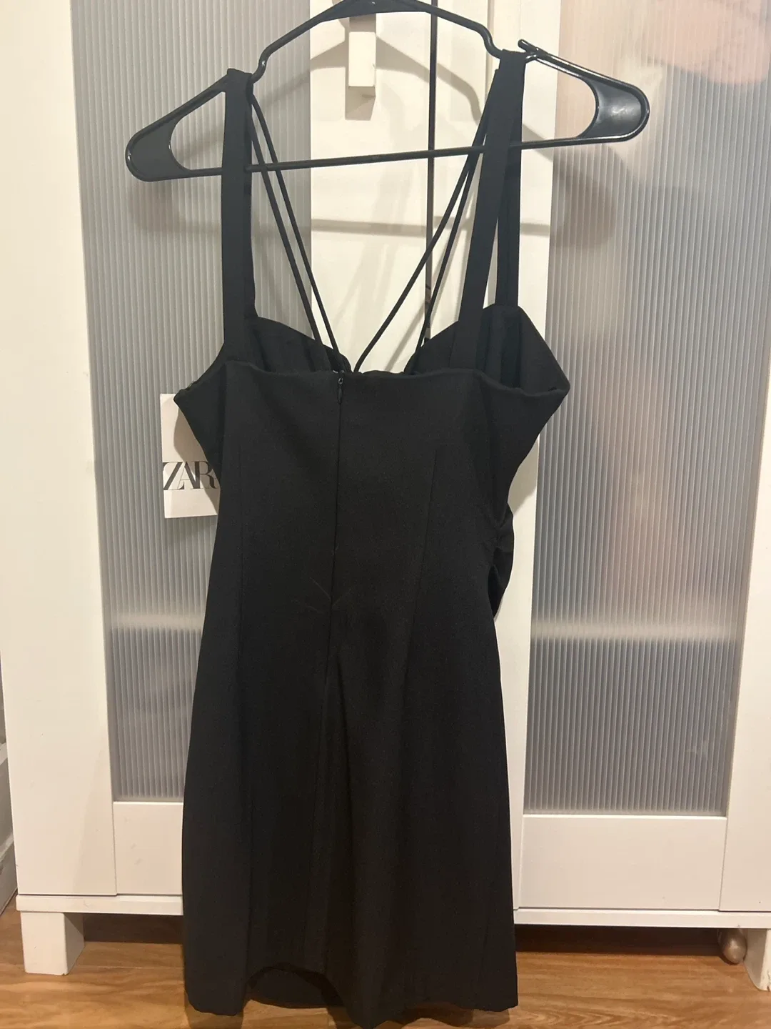 Zara Black Mini Dress - Size S image indicator(2)