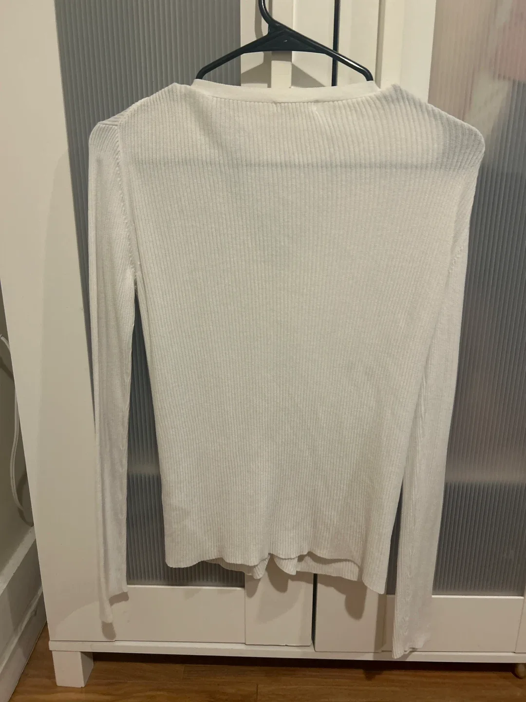 The Suit Company White Cardigan - Size 38 image indicator(2)