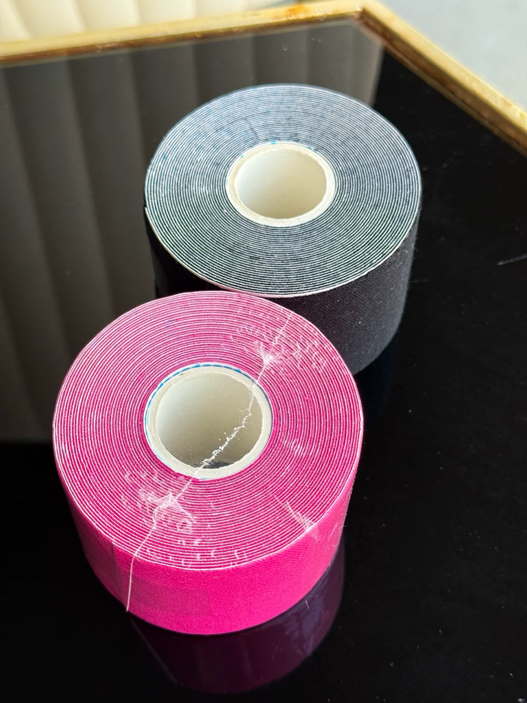 Kinesiology Tape Rolls – Pink & Black (Muscle & Joint Support) - photo 2