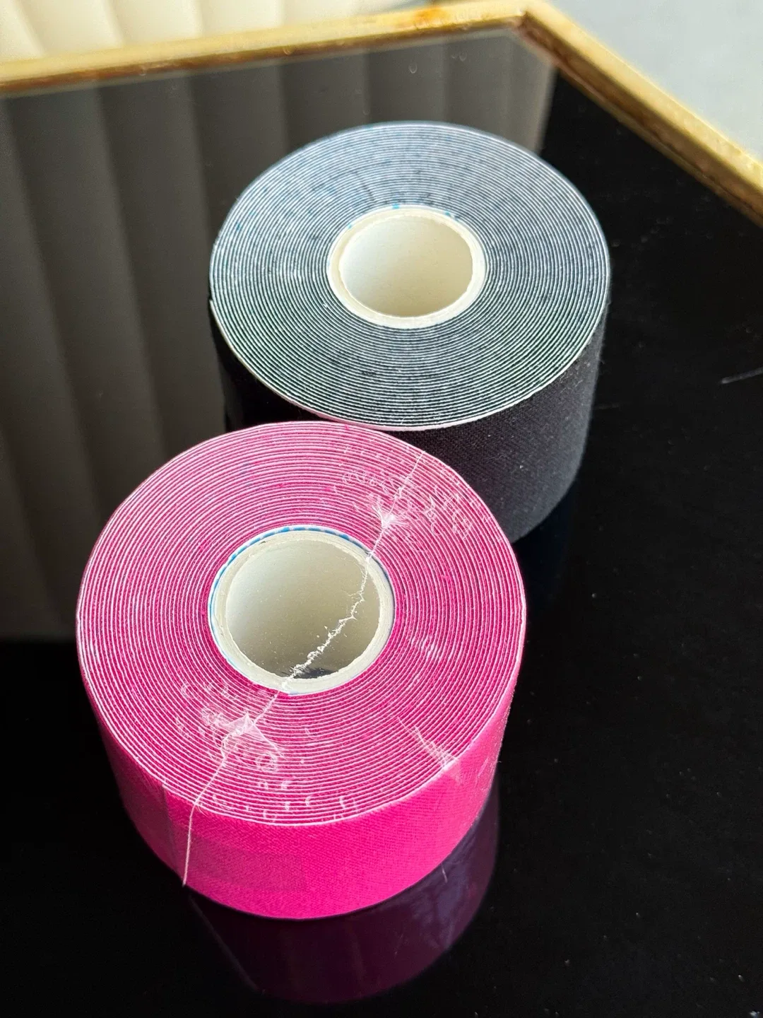 Kinesiology Tape Rolls – Pink & Black (Muscle & Joint Support) image indicator(2)