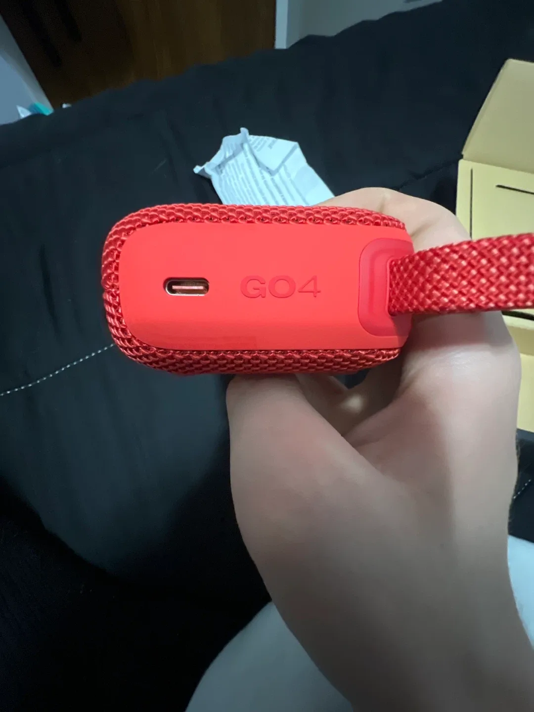 Brand New.JBL Go 4 Red Portable Speaker image indicator(3)