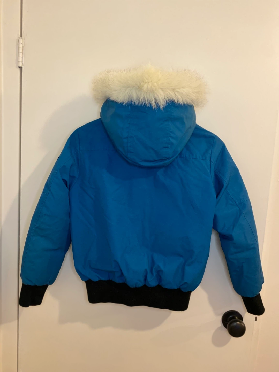 Moose Knuckles Bomber Jacket - Blue - photo 5