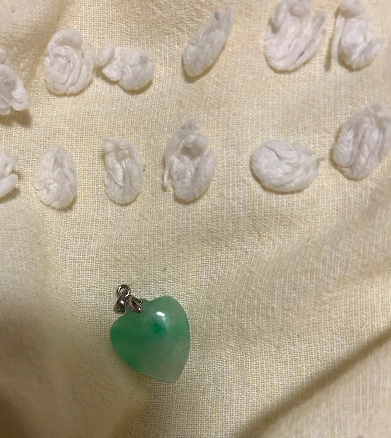 Genuine jade Heart Pendant image indicator(2)