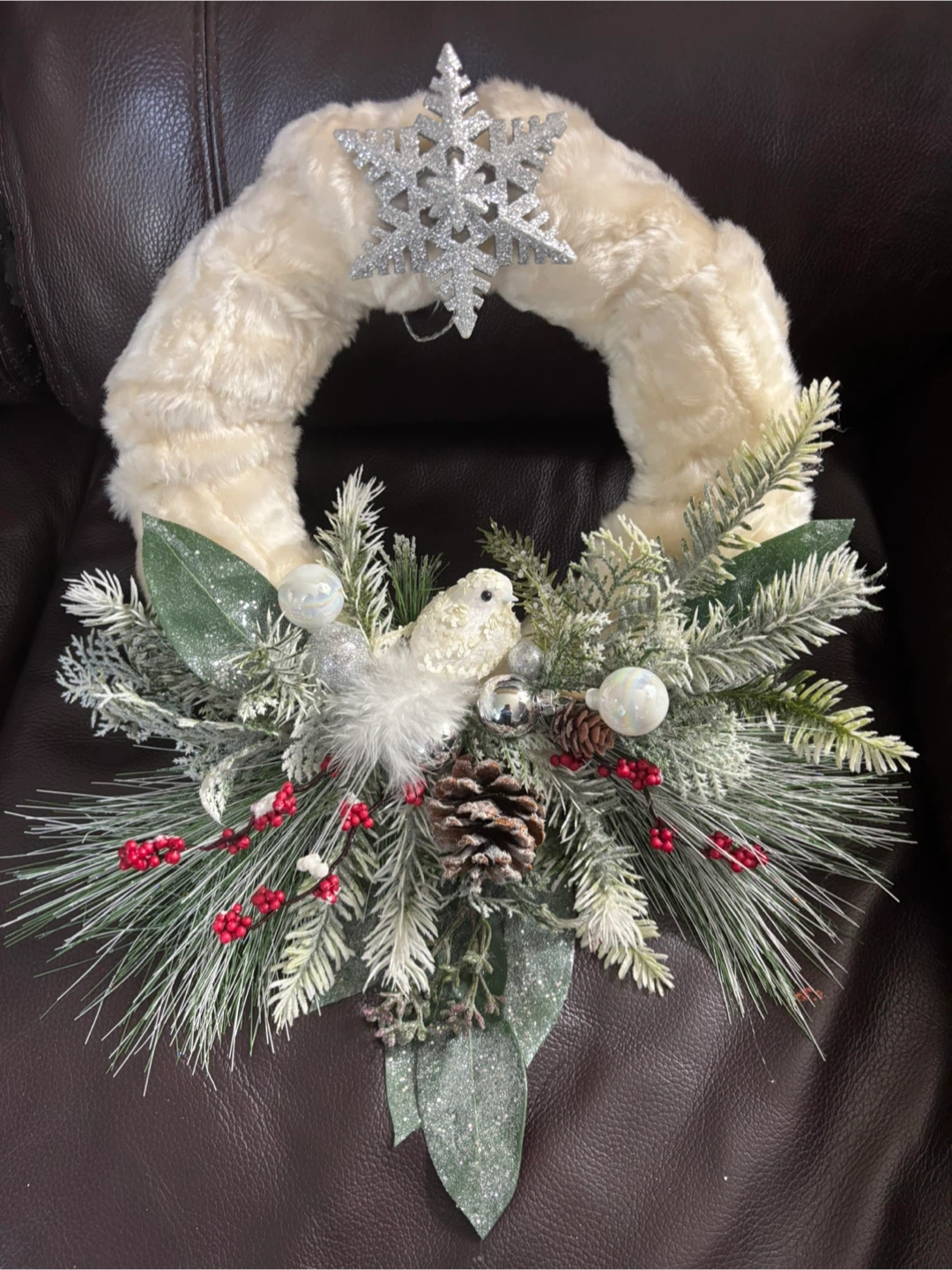 Decorative Winter Holiday Wreath