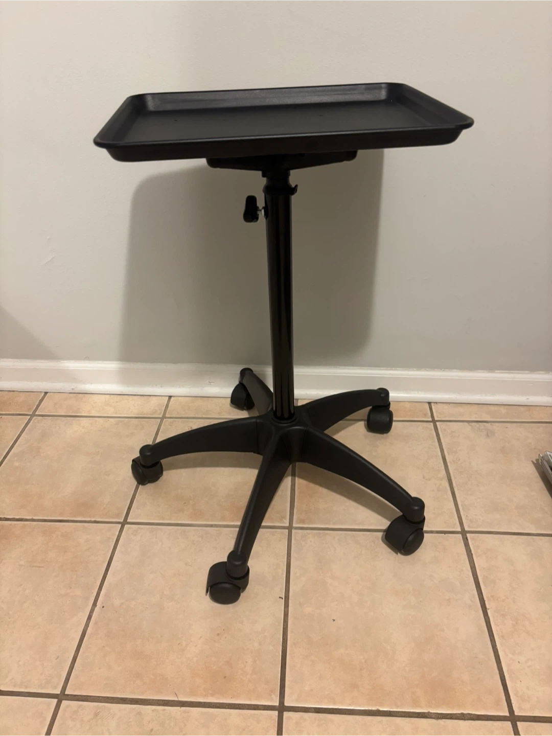 Rolling Salon Tray - Black - photo 2