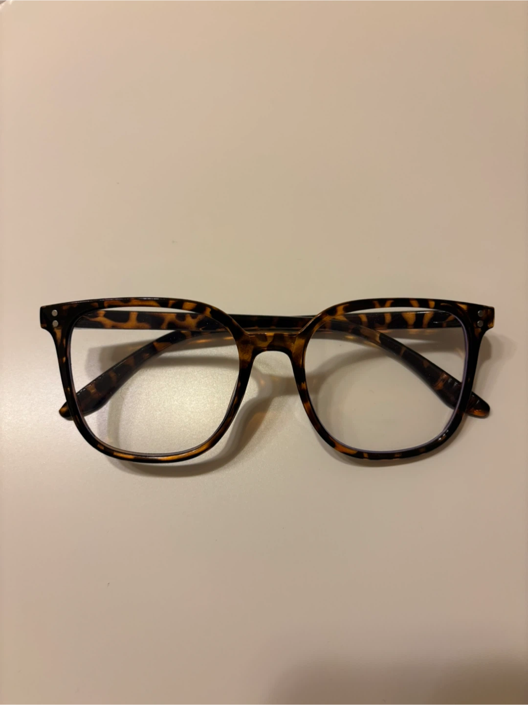 Leopard print Shell Glasses