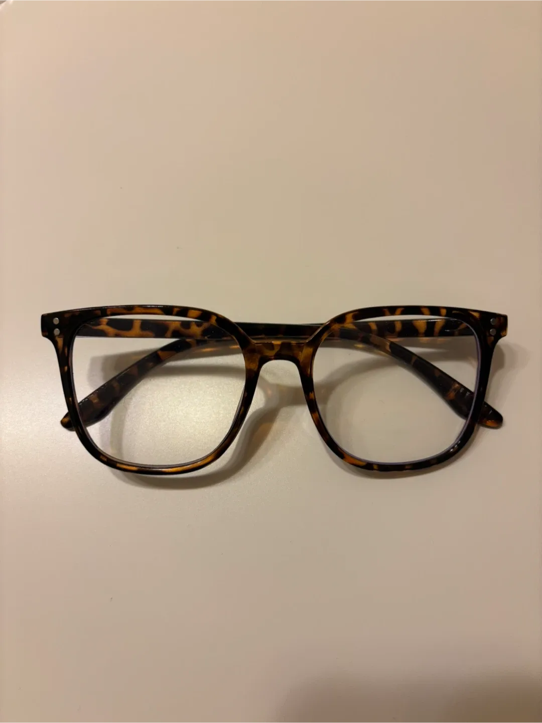 Leopard print Shell Glasses thumbnail