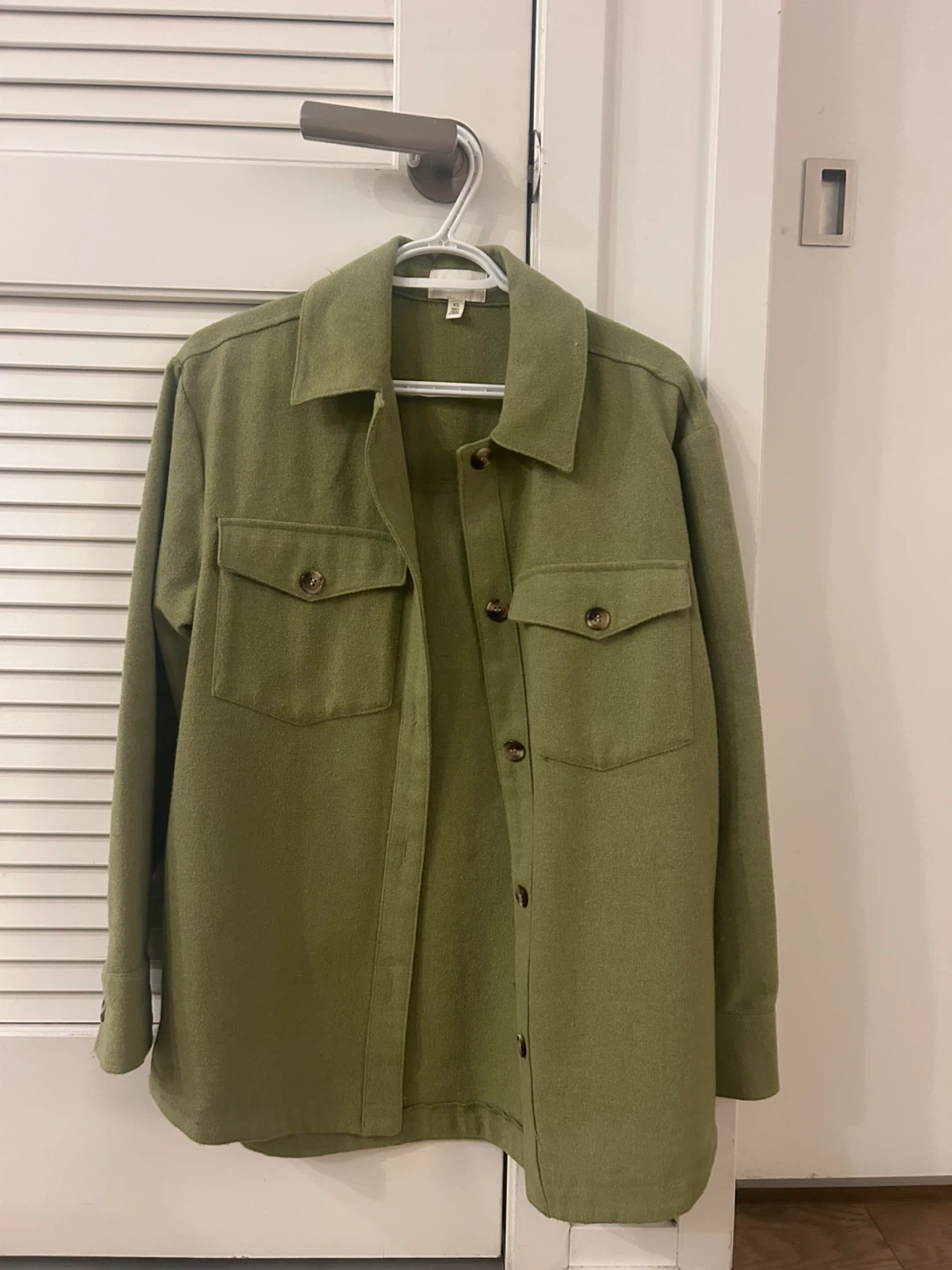 Nordstrom Green Shacket