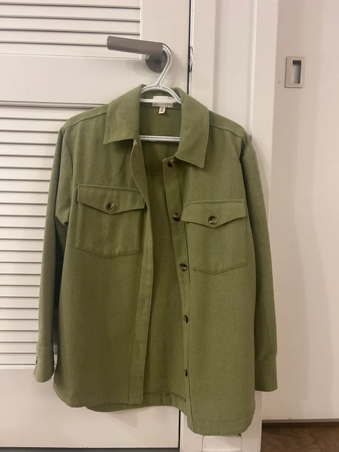 Nordstrom Green Shacket