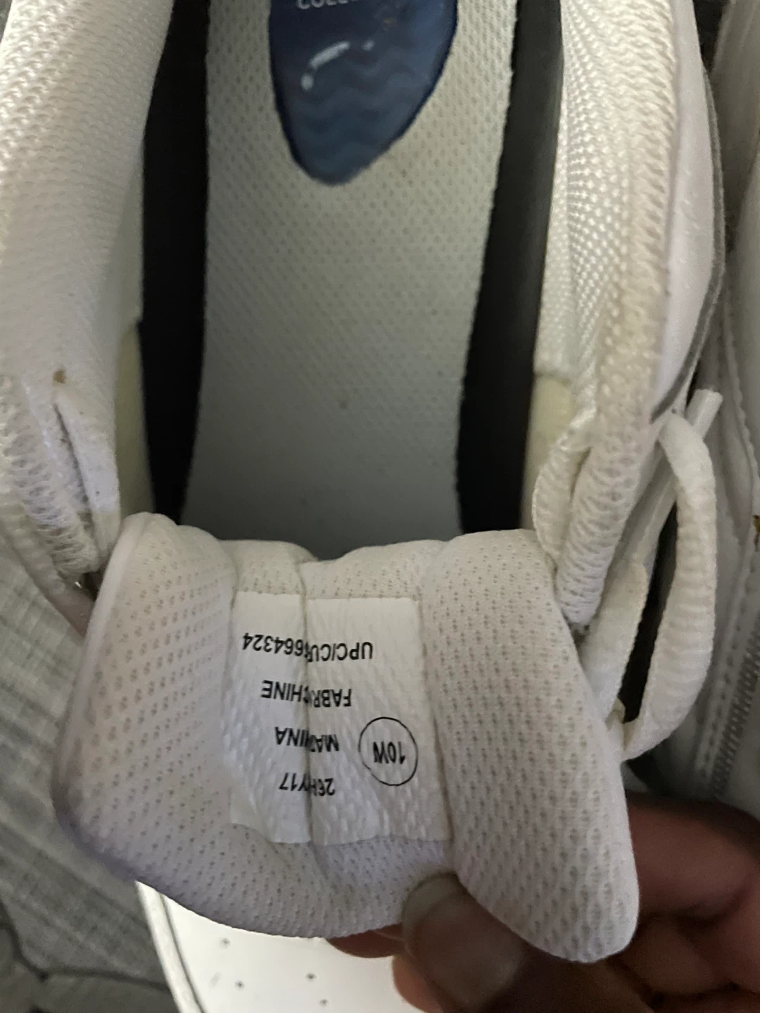 Propét Marina White Walking Shoes - Size 10W