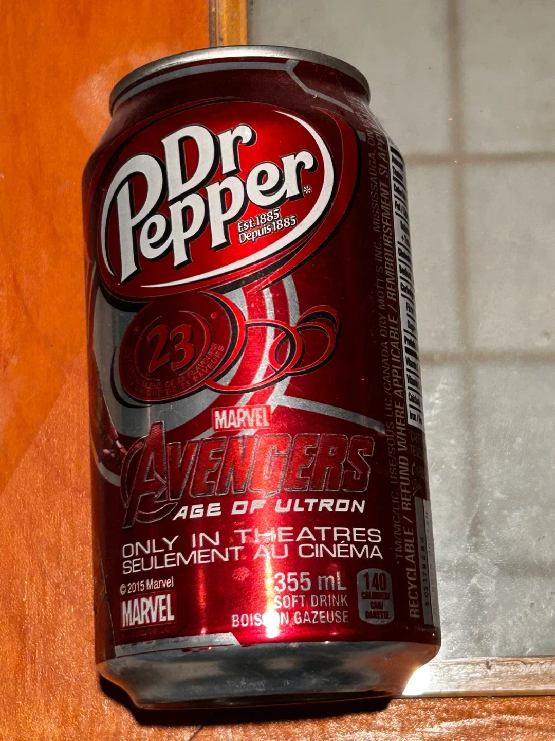 Dr. Pepper Iron Man Avengers Limited Edition Can image indicator(3)