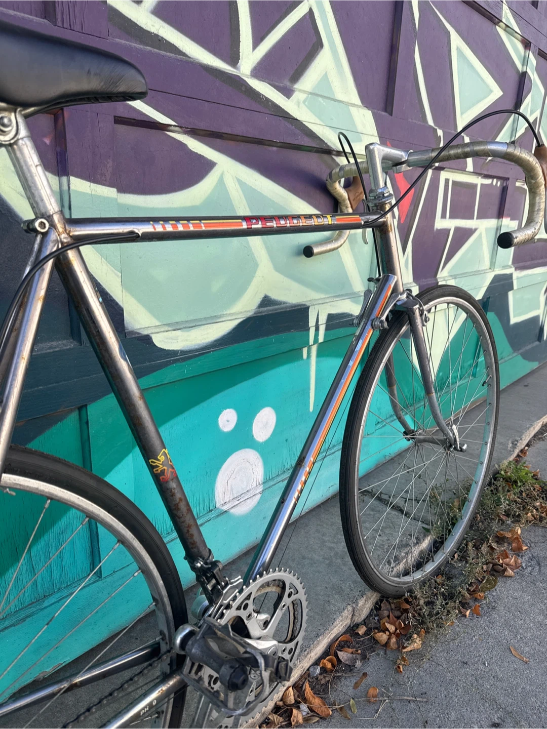 Vintage Peugeot Road Bike