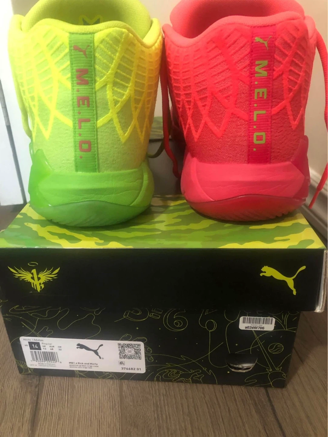 Puma MB.01 Rick and Morty Shoes Size 14 - photo 4