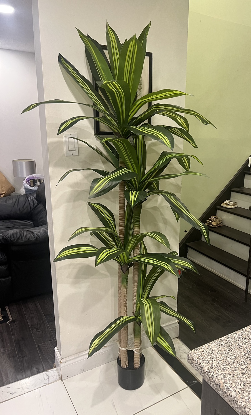 Artificial Dracaena Plant tall ( brand new )