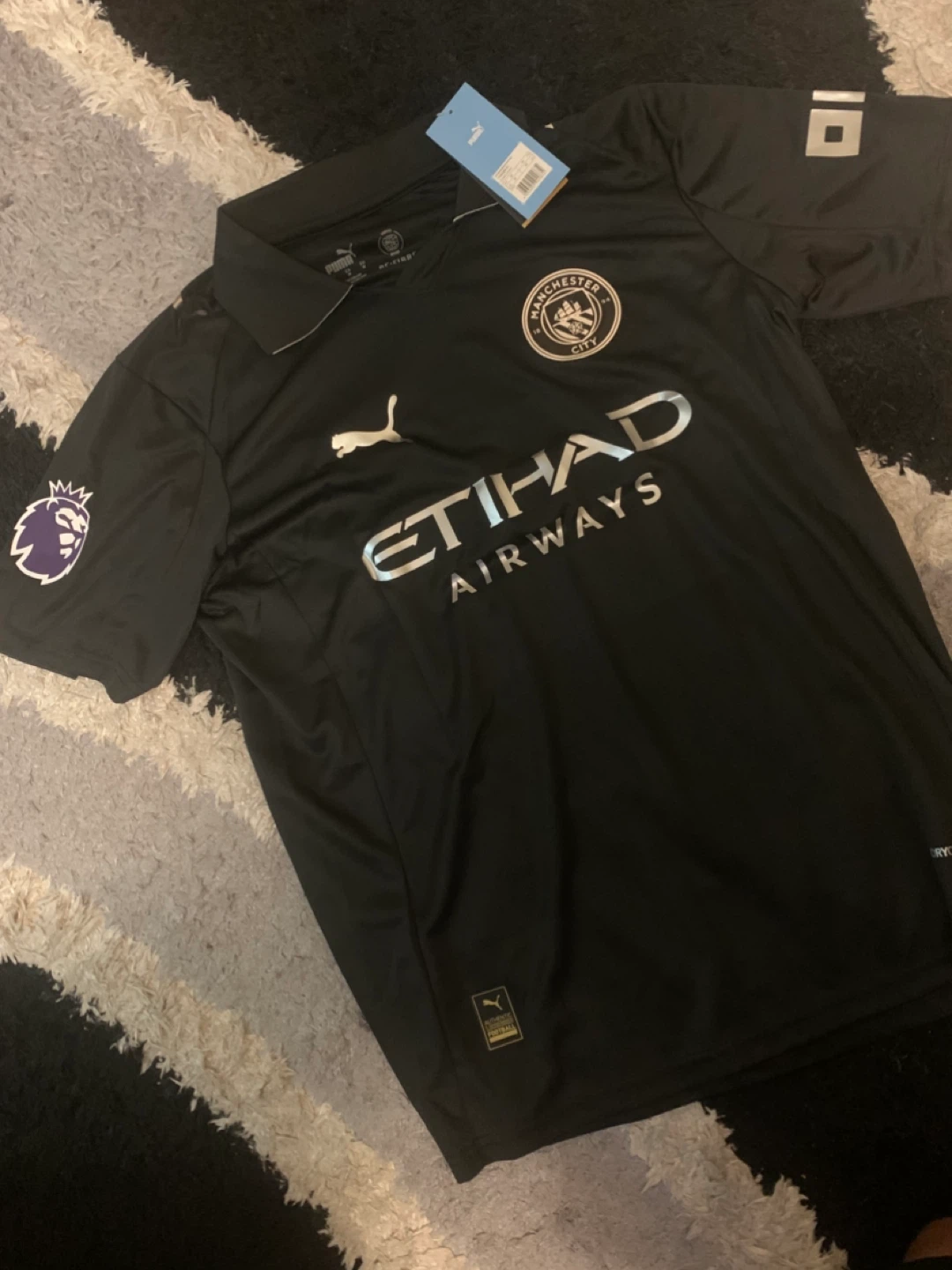 Manchester City soccer jersey