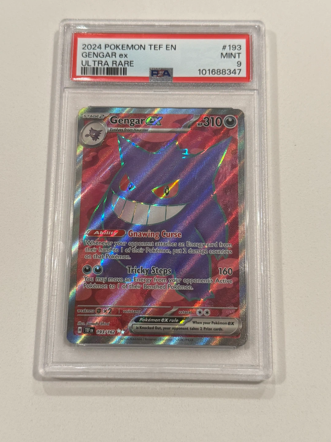 Gengar ex Ultra Rare Pokemon Card #193