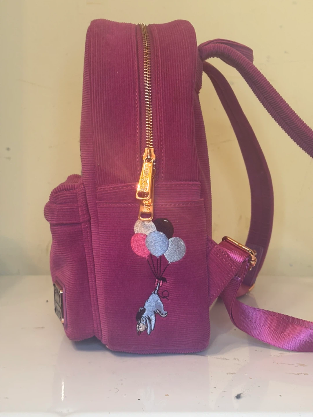 Disney Loungefly Eeyore Corduroy Mini Backpack - photo 2