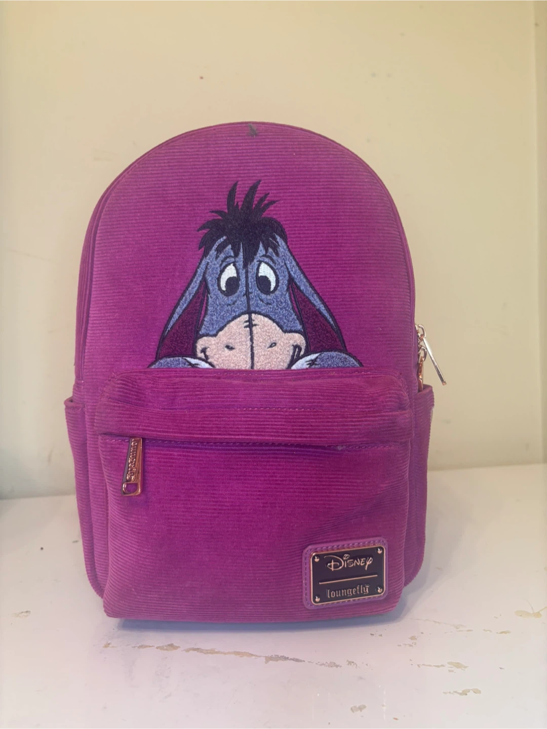 Disney Loungefly Eeyore Corduroy Mini Backpack - photo 3