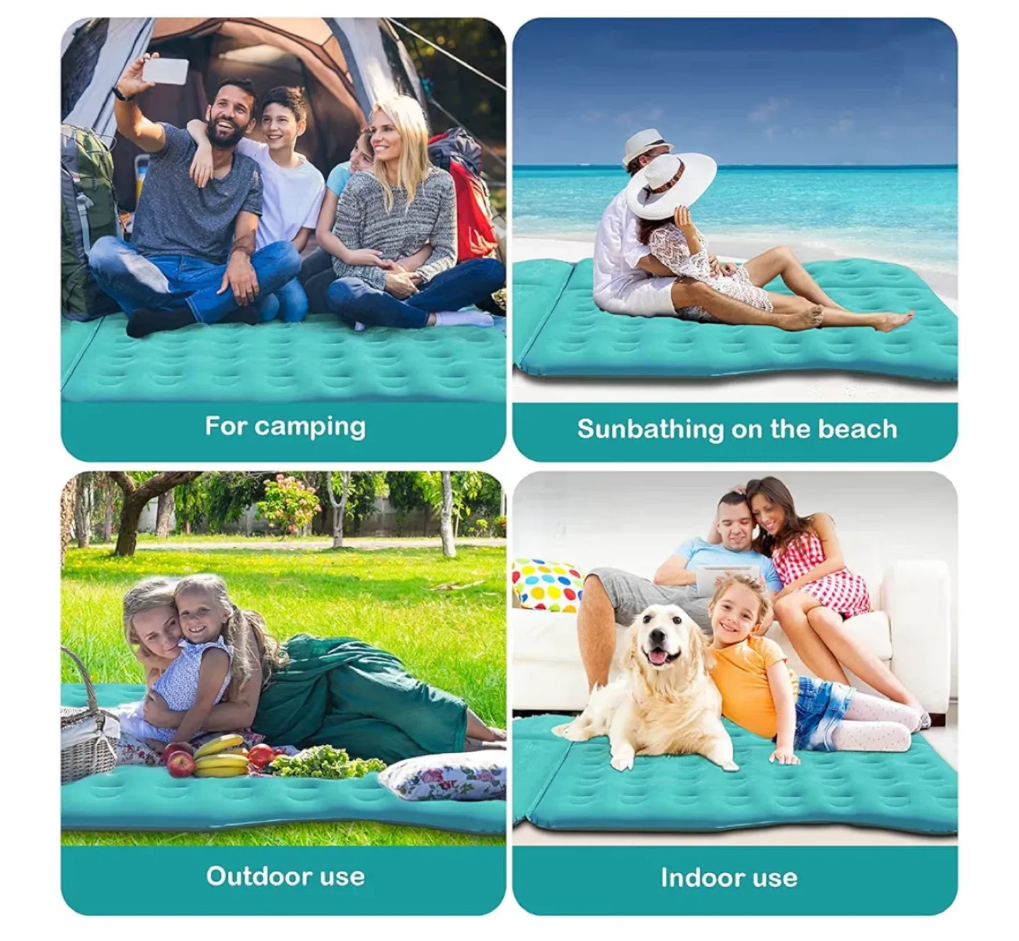 Inflatable Car Mattress - Camping, Travel image indicator(4)