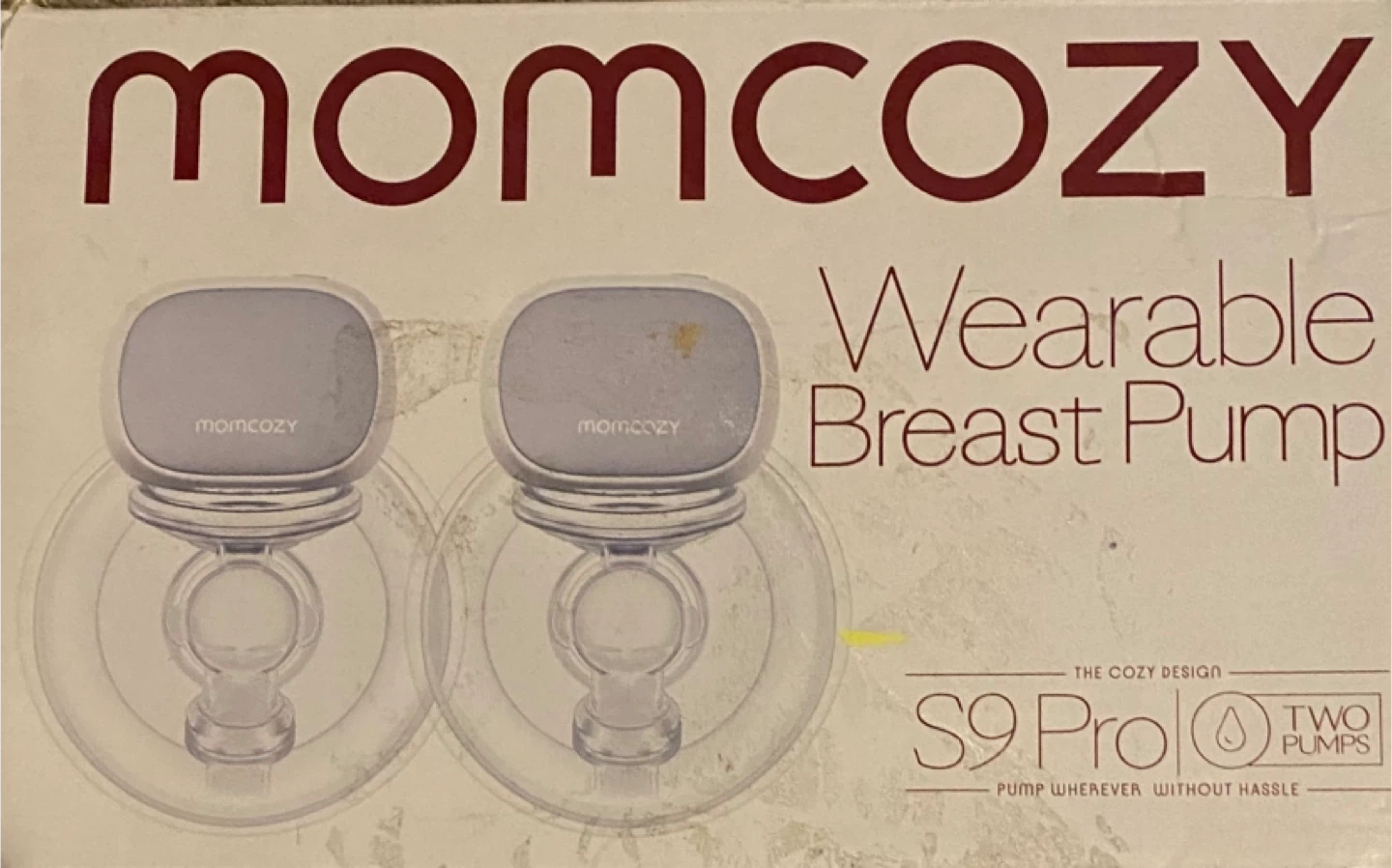⚽ Momcozy S9 Pro Wearable Breast Pump - Gray (2 Count) - photo 2