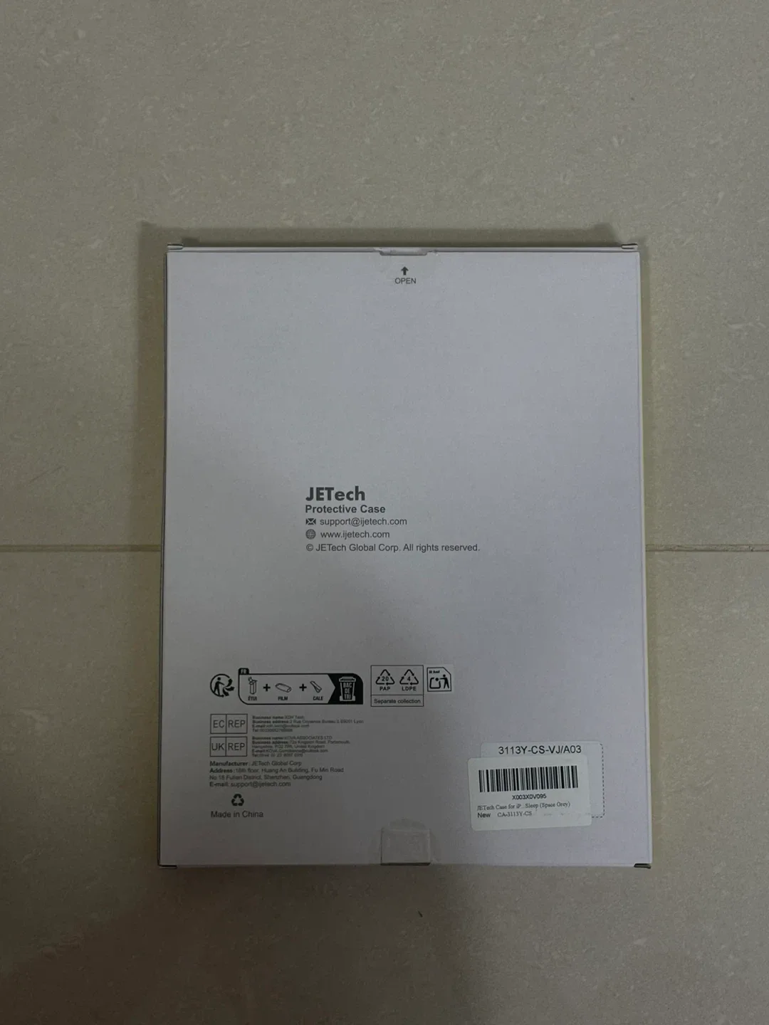 JETech iPad Case, for iPad Air 11-Inch M3/M2/Air 5/4 image indicator(8)