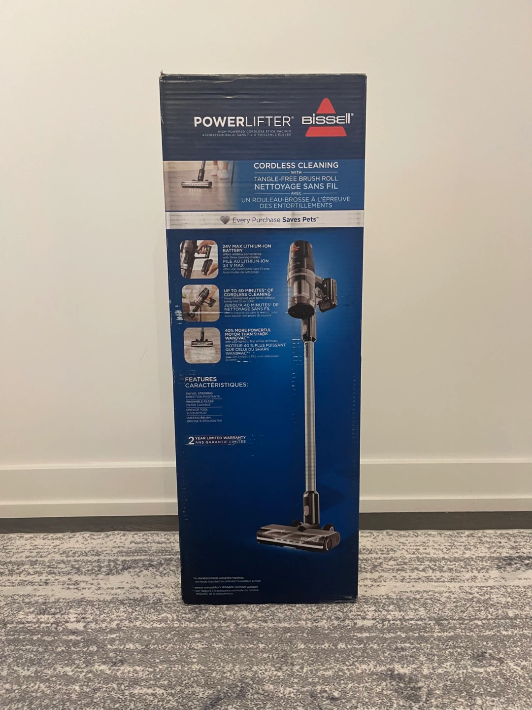 Bissell Powerlifter Cordless Vacuum - New