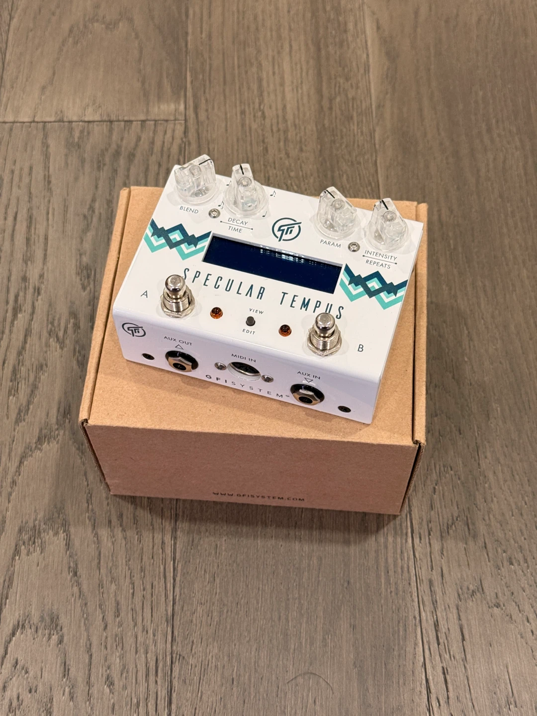 GFI System Specular Tempus Reverb/Delay Pedal - photo 3