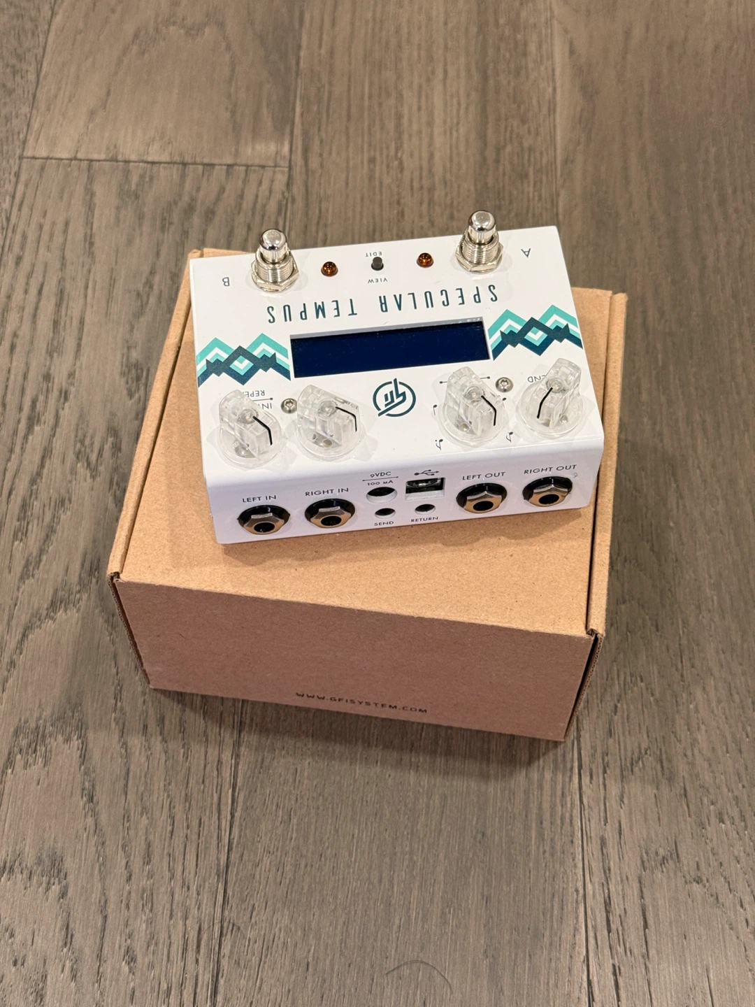 GFI System Specular Tempus Reverb/Delay Pedal