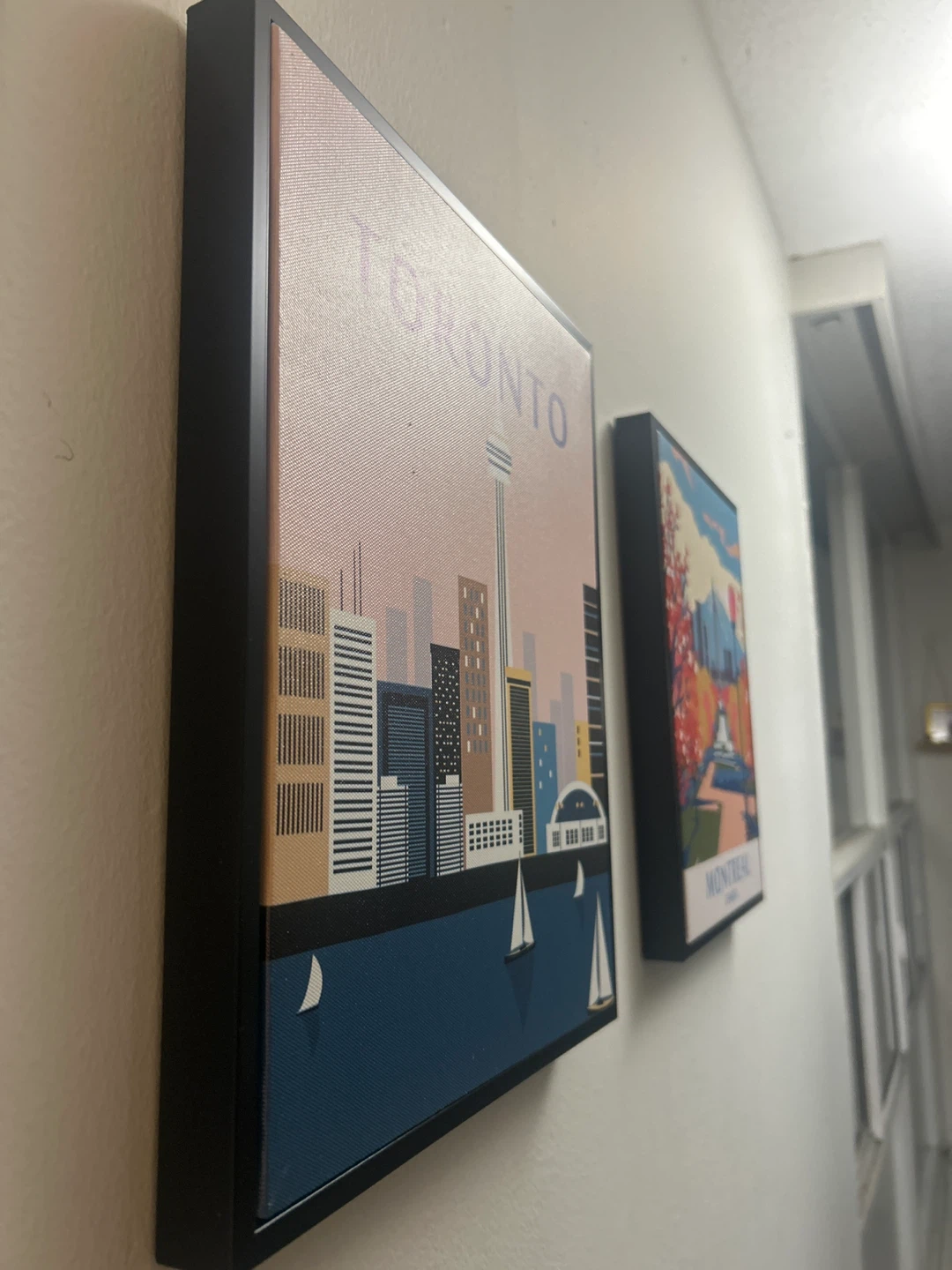 Framed Canadian City Art Prints - photo 3