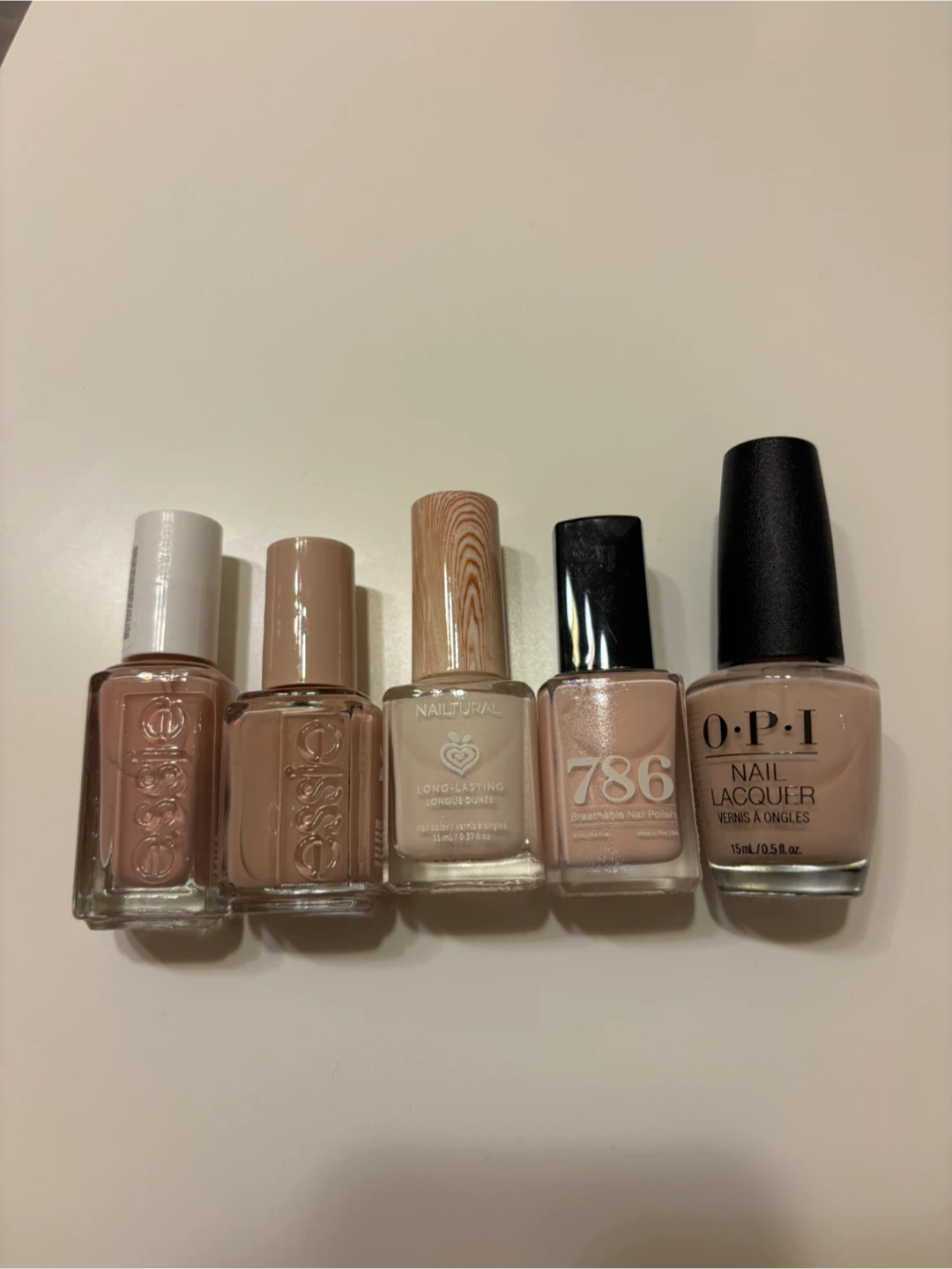 Nude Color Nail Polish Bundle